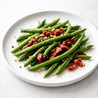 Green Beans with Sun Dried Tomatoes