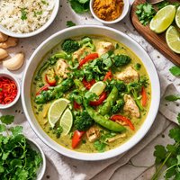 Green Chicken Curry