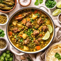 Green Chile Beef Stew