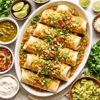 Green Chile Burritos a La Crock Pot