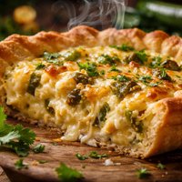 Green Chile Cheese Pie