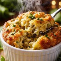 Green Chile Souffle