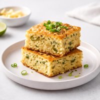 Green Chili and Cheese Cornbread