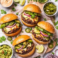 Green Chili Burgers