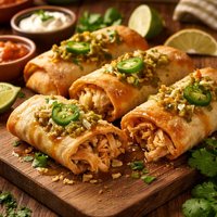 Green Chili Chimichangas