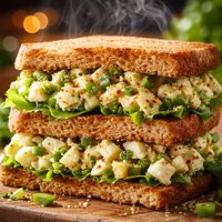 Green Chili Egg Salad Sandwiches