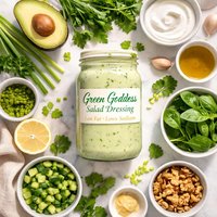Green Goddess Salad Dressing Low Fat Low Sodium