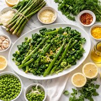 Green Green Spring Vegetables Barefoot Contessa Ina Garten