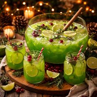 Green Holiday Punch