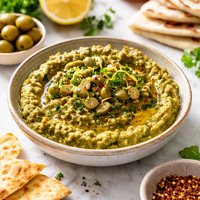 Green Olive Dip Maazat Zaytoon