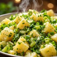 Green Onion and Potato Salad