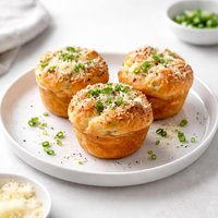 Green Onion Parmesan Popovers