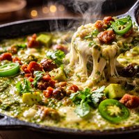 Green Queso Fundido