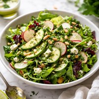 Green Salad with Herb Vinaigrette