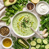 Green Spicy Herb Goddess Dressing