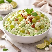 Green Stuff Lime Jello Fruit Salad