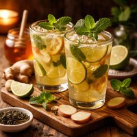 Green Tea Ginger Cooler