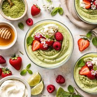 Green Tea Mousse