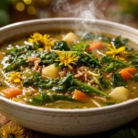 Greenfield Village Dandelion Soup
