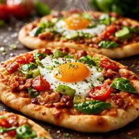 Greet the Sun Breakfast Pizzas