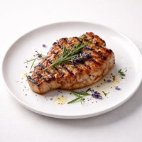 Grill Pork with Rosemary and Lavender