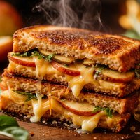 Grilled Apple and Cheese Sandwich