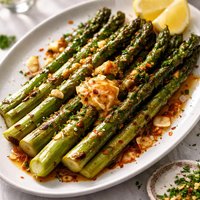 Grilled Asparagus with Barbecue Butter