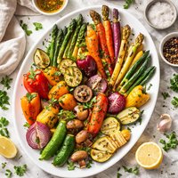 Grilled Baby Vegetables