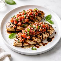 Grilled Balsamic Bruschetta Chicken