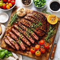 Grilled Balsamic London Broil