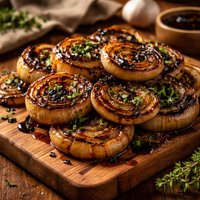 Grilled Balsamic Onions