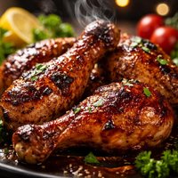 Grilled Barbecue Chicken