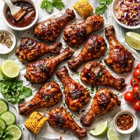 Grilled Bbq Chicken Legs