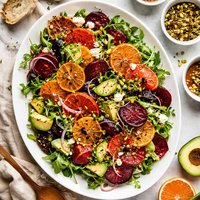 Grilled Beet Charred Citrus Salad