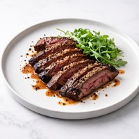 Grilled Bourbon Skirt Steak
