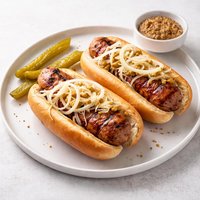 Grilled Brats Sheboygan Style