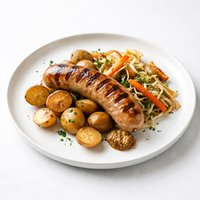 Grilled Bratwurst Supper