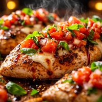 Grilled Bruschetta Chicken