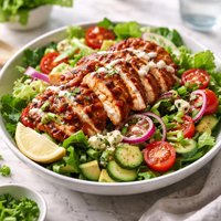 Grilled Buffalo Chicken Salad