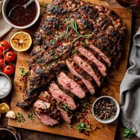 Grilled Butterflied Leg of Lamb Zinfandel