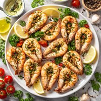 Grilled Butterfly Shrimp