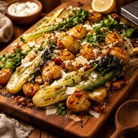 Grilled Caesar Potato Salad