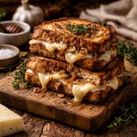 Grilled Camembert Sandwiches or Brie