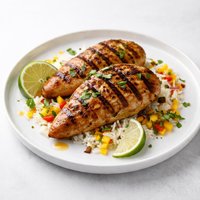 Grilled Caribbean Chicken Breasts