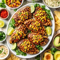 Grilled Caribbean Chicken Guy Fieri