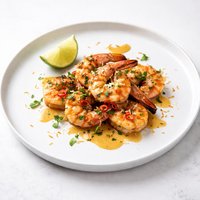 Grilled Caribbean Coconut Shrimp with Rum Marinade