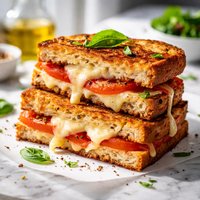 Grilled Cheese and Tomato Sandwich