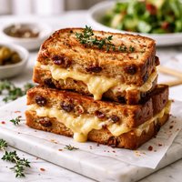 Grilled Cheese on Raisin Bread