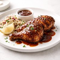 Grilled Chicken in Kentucky Bourbon Barbecue Sauce