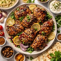 Grilled Chicken Moroccan Style